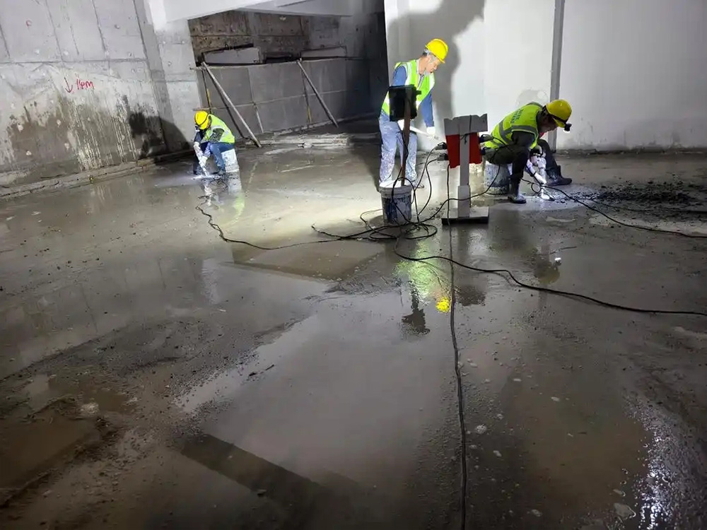 石家庄鹿泉地下室堵漏