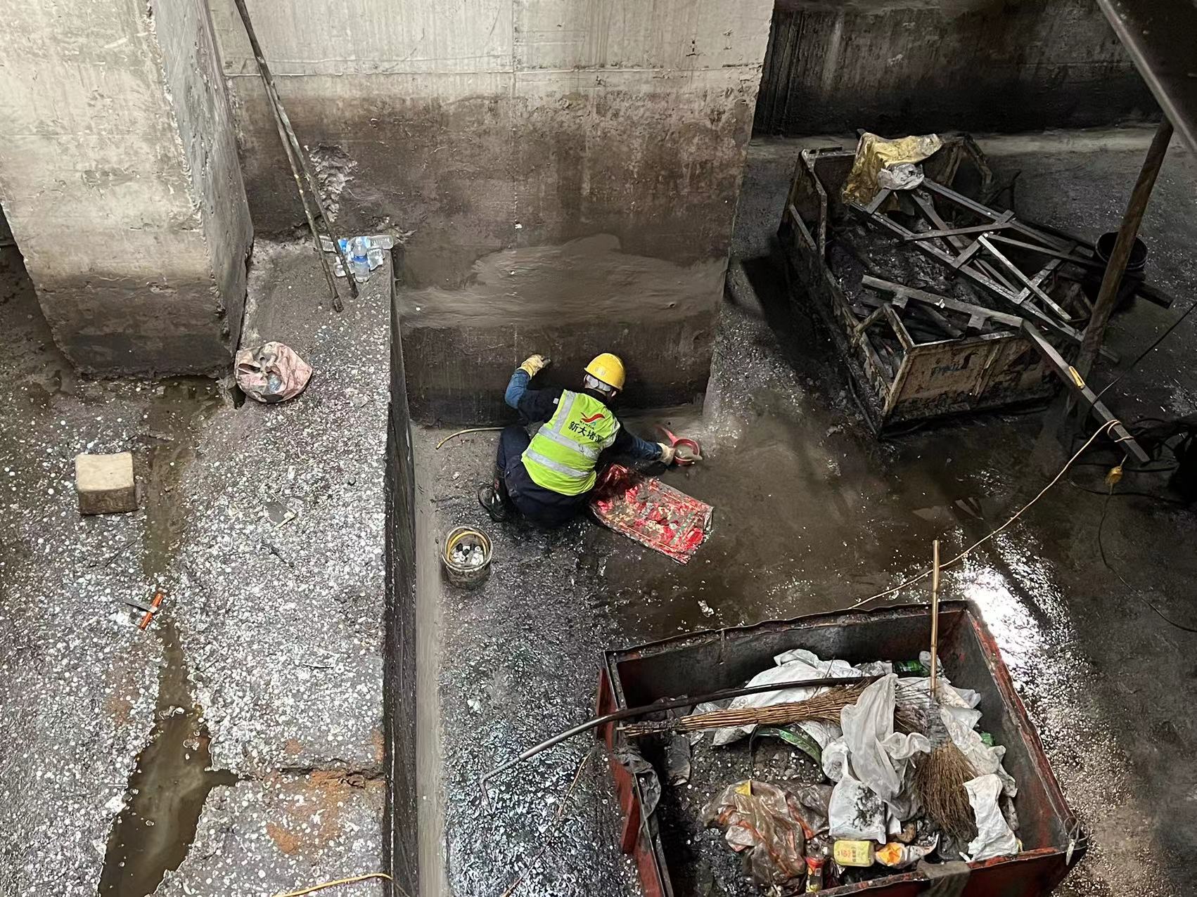 石家庄鹿泉基坑渗漏水堵漏